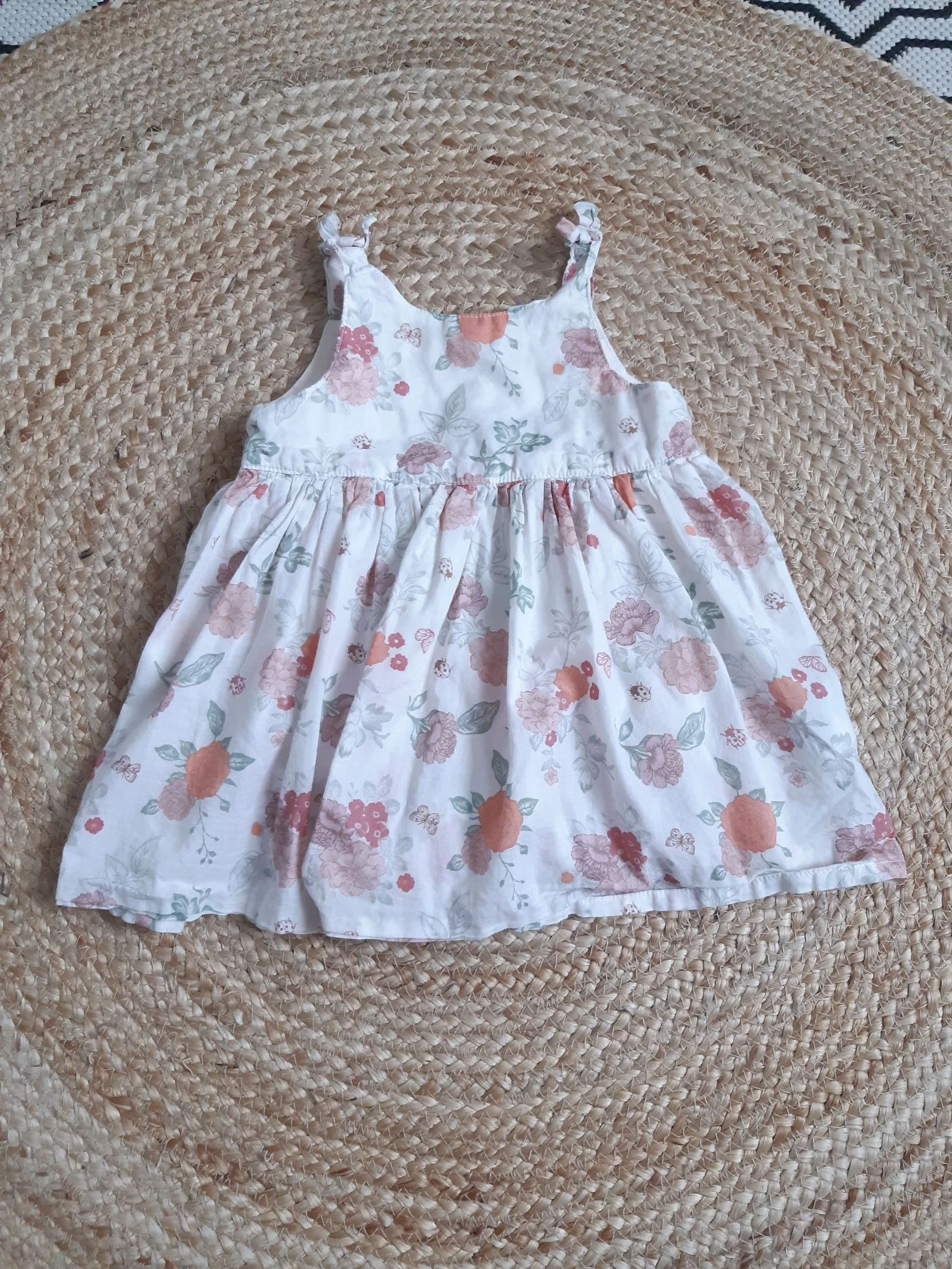 Robe fleurs H&M 86 cm